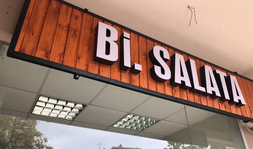 Restoran Kutu Harf Tabela